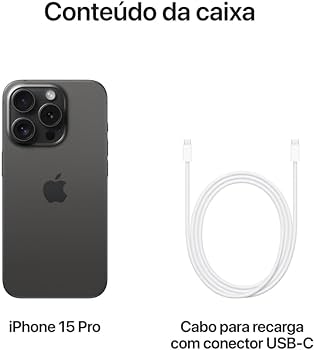 IPHONE 15 PRO 128GB - PRETO